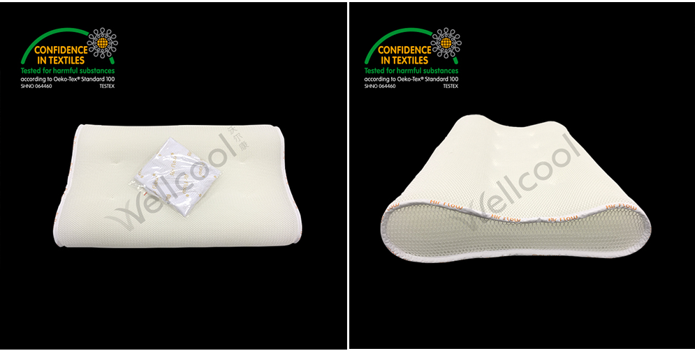 Breathable 3D Mesh Fabric Height Adjustable 3D Pillow