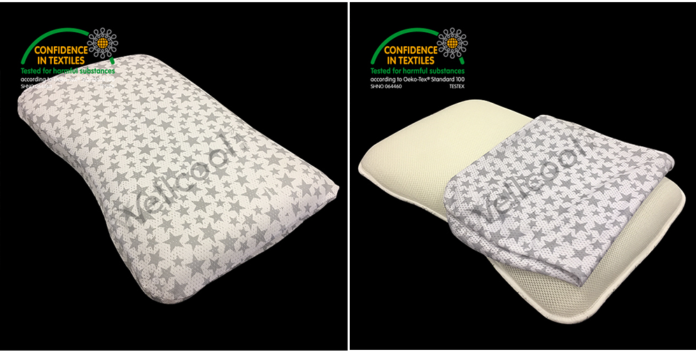 100% Polyester Breathable  3D Pillow with Star